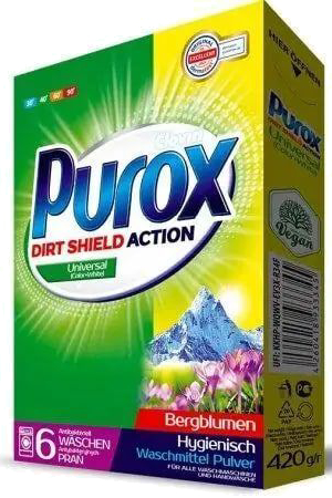 Пральний порошок Purox Universal Color+White 420 г (4260418933345) - Фото 1