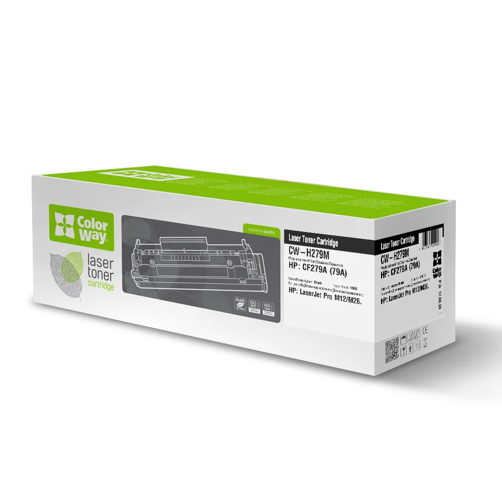 Картридж для лазерных принтеров/МФУ Colorway for HP (CF279A) LJ Pro M12/M26 (CW-H279M)