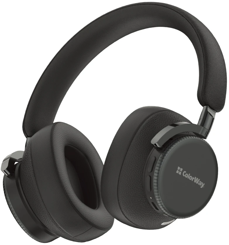 Навушники повнорозмірні бездротові Colorway PRIME Black (CW-HBT01BK)