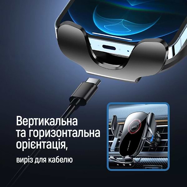 Фото - Автотримач Colorway ClampSnap Holder Black (CW-CHMH19-BK)