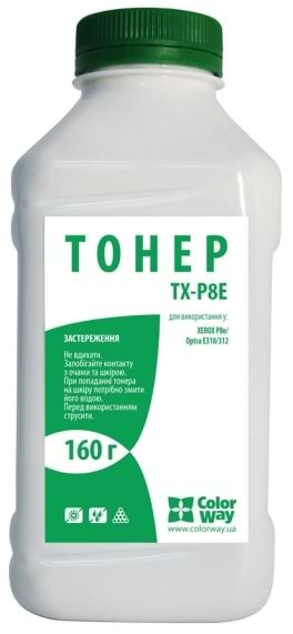 Тонер для заправки картриджа Colorway Xerox P8E (160 г) (TX-P8E)