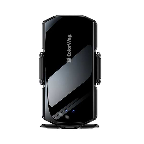 Фото - Автотримач з бездротовою зарядкою Colorway FlameGrip 15W Black (CW-CHAW070Q-BK)