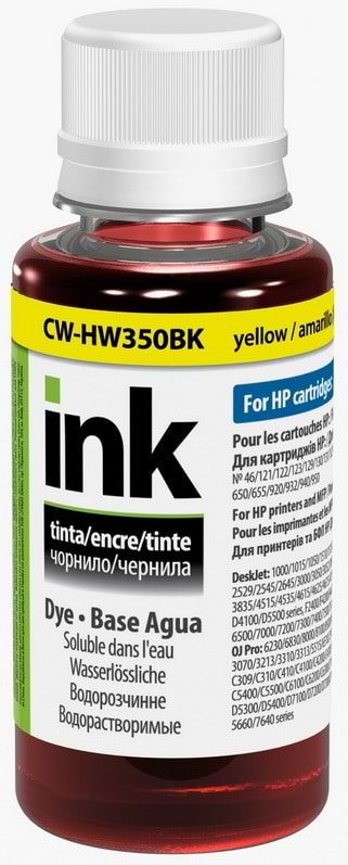 Фото - Чернила для заправки картриджа Colorway HP 121/129 (Yellow) (CW-HW350Y01) 100мл