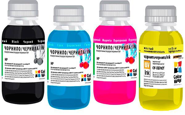 Фото - Чорнила для заправки картриджа Colorway HP 121/134(4x100)BK/C/M/Y