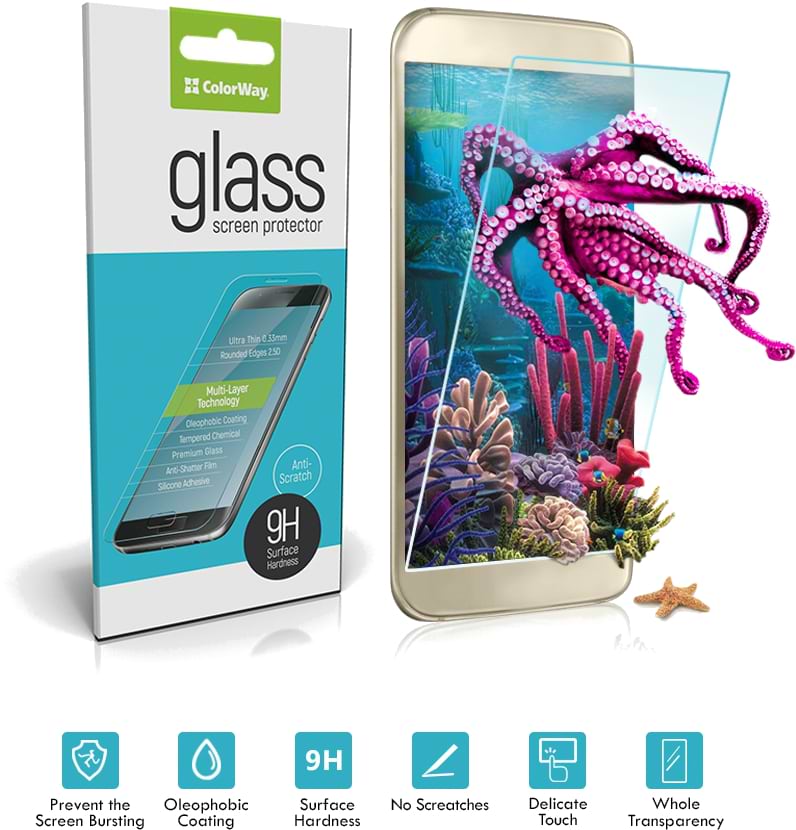 Уценка - Зашитное стекло для планшета Colorway Samsung Galaxy Tab A 8.0'' T295/T290 (CW-GTSGT290)