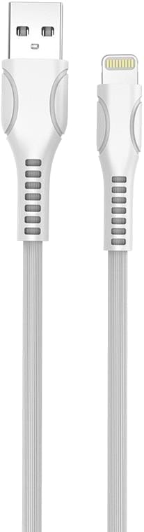 Кабель Colorway USB-Lightning (line-drawing) 1m White (CW-CBUL027-WH)