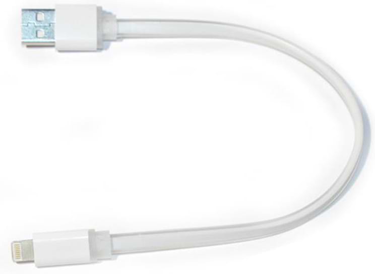 Кабель синхронізації даних Colorway USB-Lihgtning 0.25m White (CW-CBUM-LM25W)