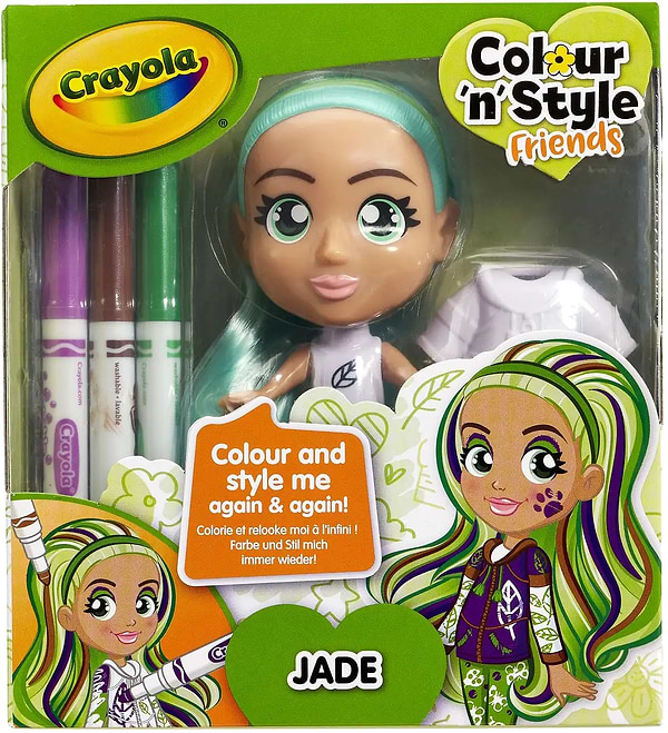 Фото - Сюжетно-ролевая игра. Салон красоты Crayola Colour n Style "Стильные девушки" Джейд