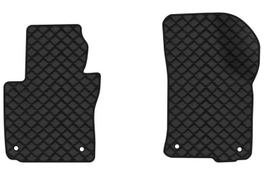 Килимки з екошкіри в салон авто передні EVAtech для Octavia A5 (AT, 8 clips) Skoda 2004-2013 2 покоління Combi EU (SK12151AB2AV4BBB)