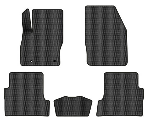 EVA коврики в салон авто EVAtech для Focus (C307) AT Ford 2005-2010 2 поколение Combi EU FD32204CV5TL2SBB