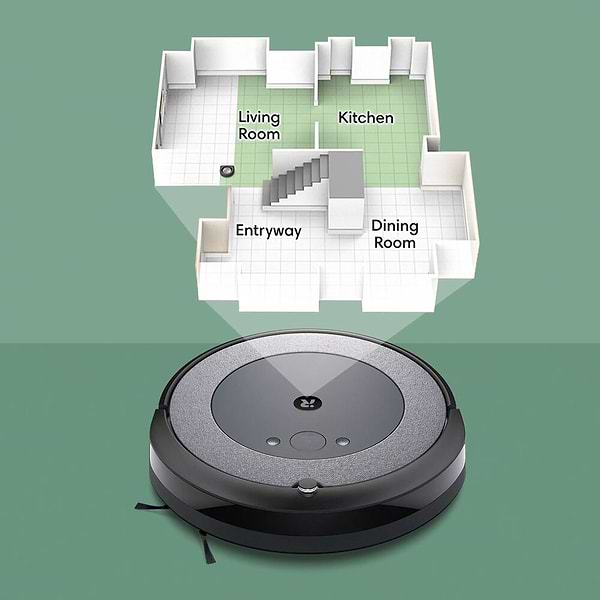 Фото - Робот-пылесос моющий iRobot Roomba  Comboi5+ (i557840)