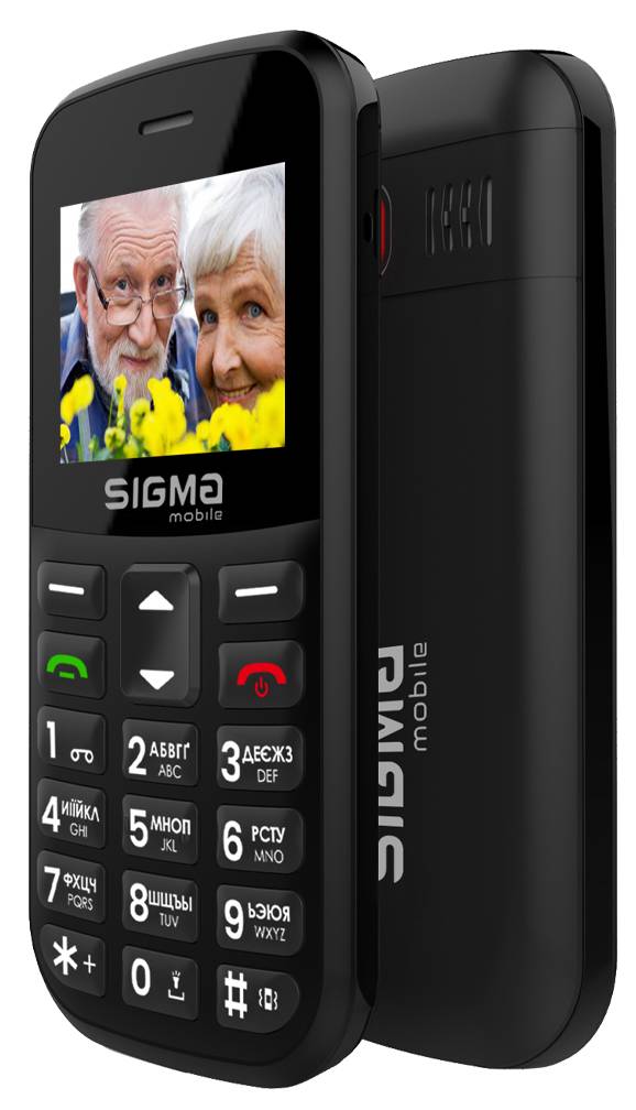 Фото - Мобільний телефон Sigma mobile Comfort 50 EASY TYPE-C Black