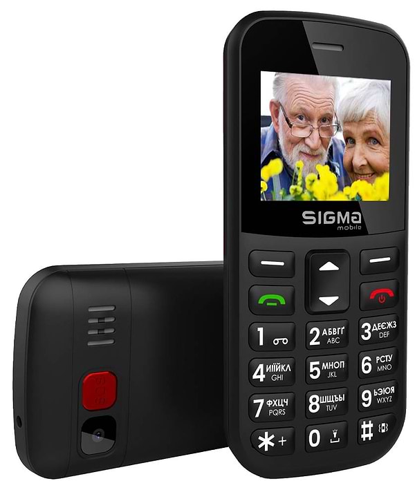 Фото - Мобільний телефон Sigma mobile Comfort 50 EASY TYPE-C Black