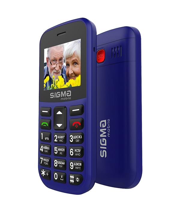 Фото - Мобильный телефон Sigma mobile Comfort 50 EASY TYPE-C Blue