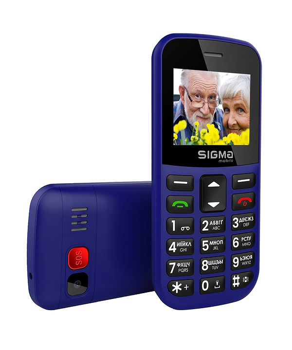 Фото - Мобильный телефон Sigma mobile Comfort 50 EASY TYPE-C Blue