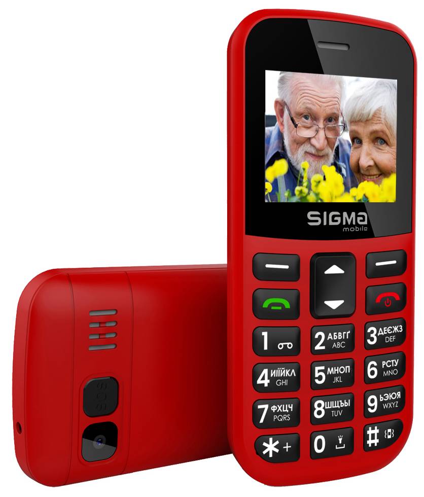 Фото - Мобильный телефон Sigma mobile Comfort 50 EASY TYPE-C Red