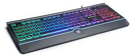 Фото - Клавіатура дротова ігрова REAL-EL Comfort 8000 Backlit Black USB