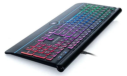 Фото - Клавіатура дротова ігрова REAL-EL Comfort 8000 Backlit Black USB