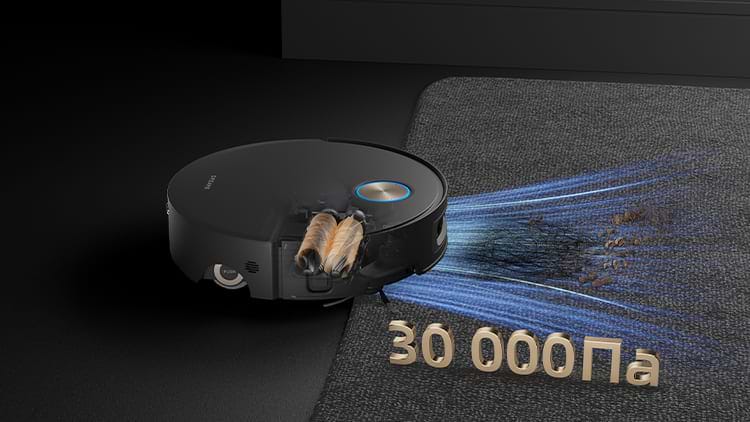 Фото - Робот-пылесос моющий Dreame Aqua 10 Ultra Roller Complete Black (RLH71DE-1-BL)