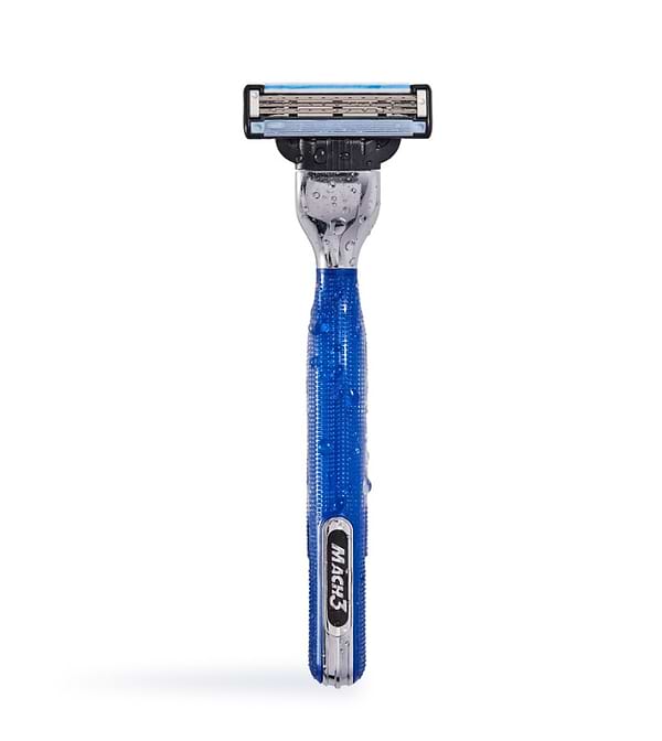 Фото - Станок мужской Gillette Mach3 Start с Ручкой Aqua-Grip с тремя сменными насадками (7702018464005)