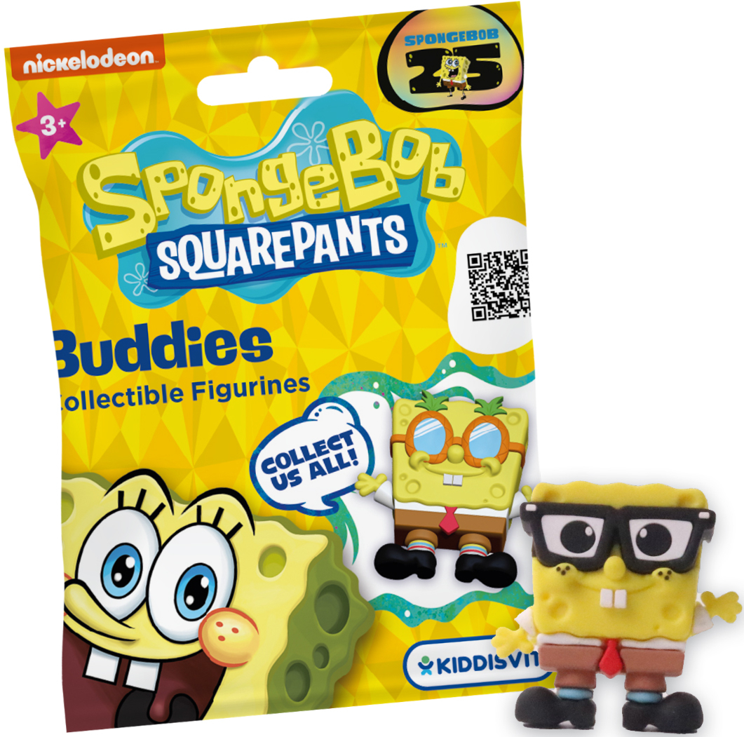 Ігрова фігурка-сюрприз Cool Things серії Buddies 3D - ГУБКА БОБ в асортименті (SP007-CDU)