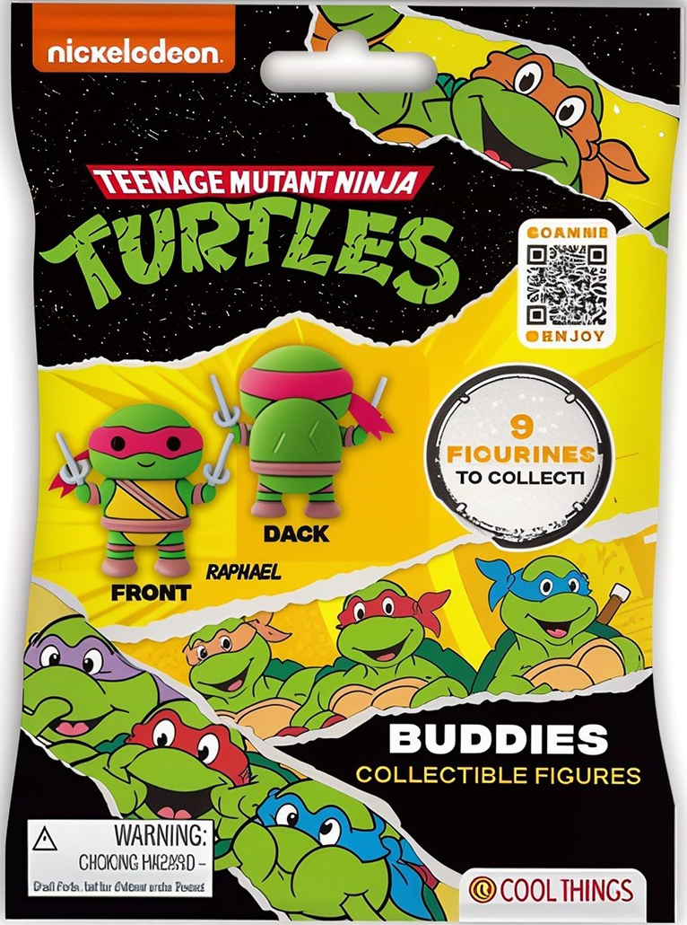 Игровая фигурка-сюрприз Cool Things серии TMNT - ЧЕРЕПАШКИ-НИНДЗЯ 24 шт. (NT005-CDU)