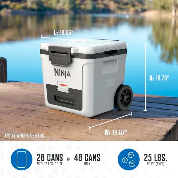 Фото - Термобокс Ninja FrostVault 28L Hard Coole (FB230EUWH)