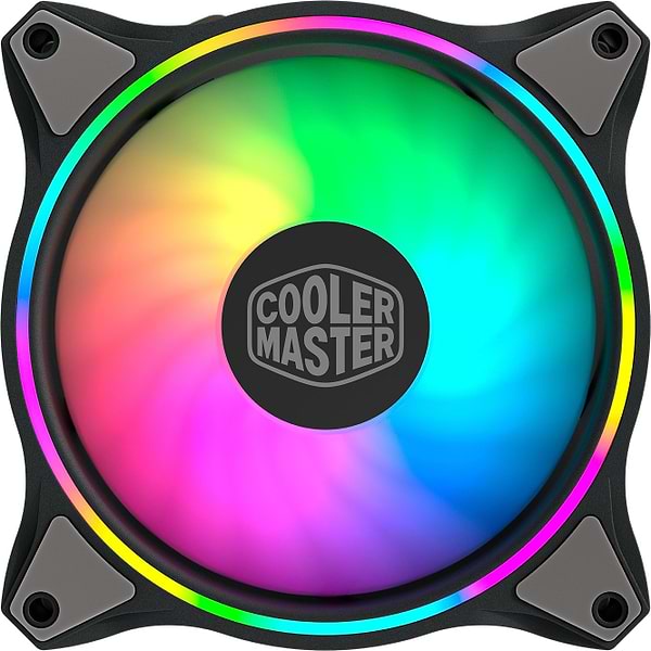 Фото - Корпусний вентилятор Cooler Master набор MasterFan MF120 Halo 3in1 ARGB Sync+Wired ARGB Controller (MFL-B2DN-183PA-R1)