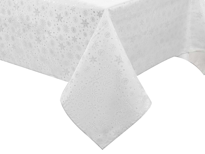 Скатертина прямокутна Lefard Copo lurex teflon plata 160х180 см (715-346)