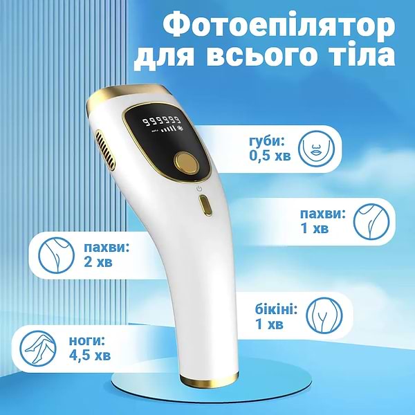 Фото - Фотоепілятор INSPIRE Sapphire XM-L011W