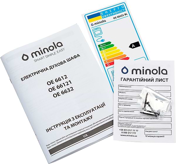 Фото - Духова шафа електрична Minola OE 6632 WH