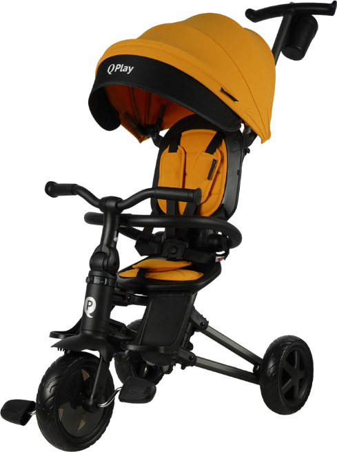 Трёхколёсный велосипед Qplay Nova Desert Yellow (S700-16NovaEvaDY)