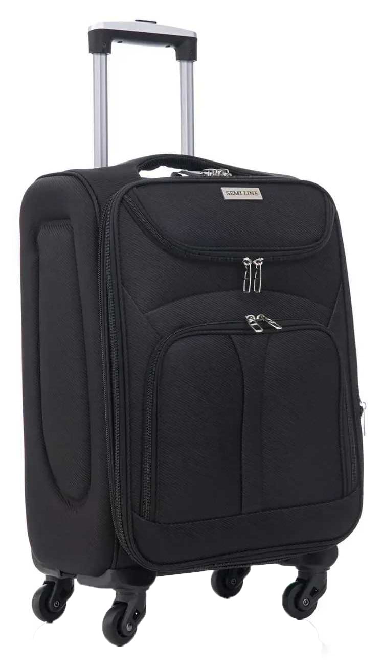Валіза Semi Line 20" (S) Black (T5961-1)