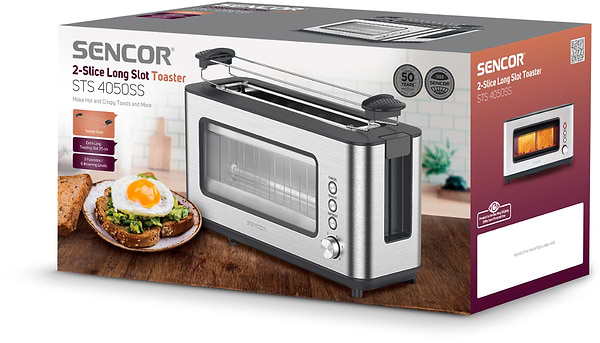 Фото - Уцінка - Тостер Sencor STS4050SS