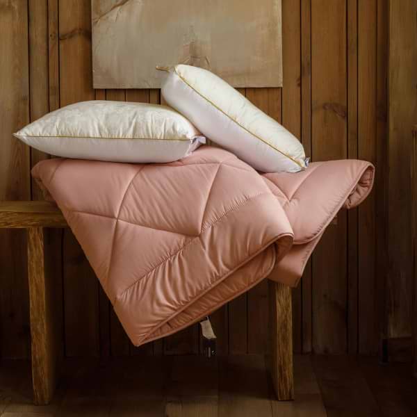 Фото - Ковдра всесезонна полуторна MirSon №1737 Eco Light Coral 155x215 см (2200003710335)