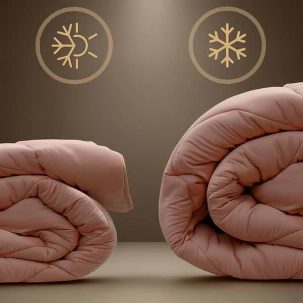 Фото - Ковдра всесезонна полуторна MirSon №1737 Eco Light Coral 155x215 см (2200003710335)