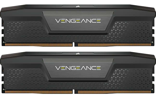Фото - Память DDR Corsair DDR5 2x32GB/5200 Vengeance Black (CMK64GX5M2B5200C40)
