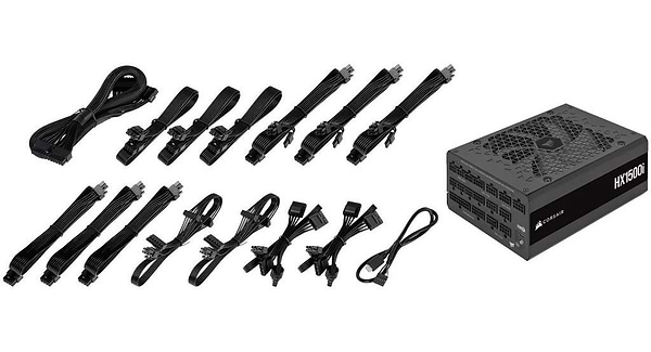 Фото - Блок живлення для ПК Corsair 1500W HX1500i (CP-9020261-EU)