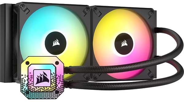 Фото - Водяная система охлаждения Corsair iCUE H115i Elite Capellix XT Liquid CPU Cooler (CW-9060069-WW)
