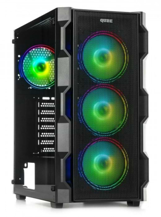 Корпус QUBE CORSAIR ARGB Black (CORSAIR_FMNU3)