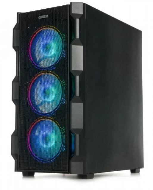Фото - Корпус QUBE CORSAIR ARGB Black (CORSAIR_FMNU3)