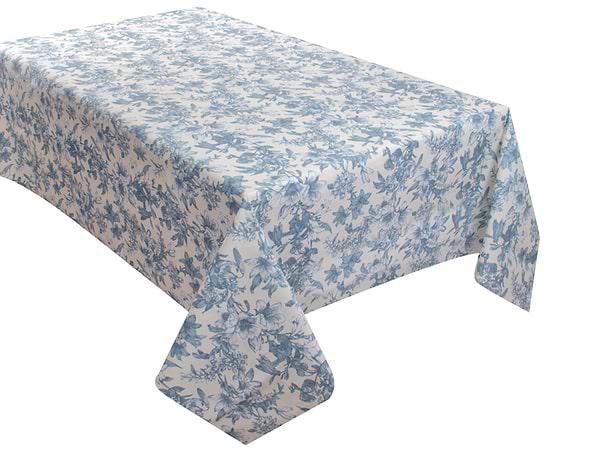 Фото - Скатертина прямокутна Lefard Corso синій 140х180 см (715-380)