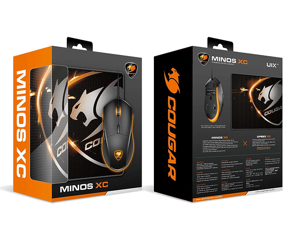 Фото - Миша дротова ігрова Cougar Minos XC