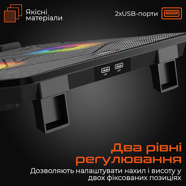 Фото - Підставка під ноутбук охолоджуюча Meetion MT-CP2020-A