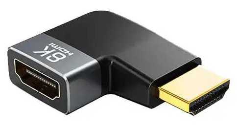 Перехідник HDMI Cabletime HDMI - HDMI (F/M) 0.1 м (CP43G)