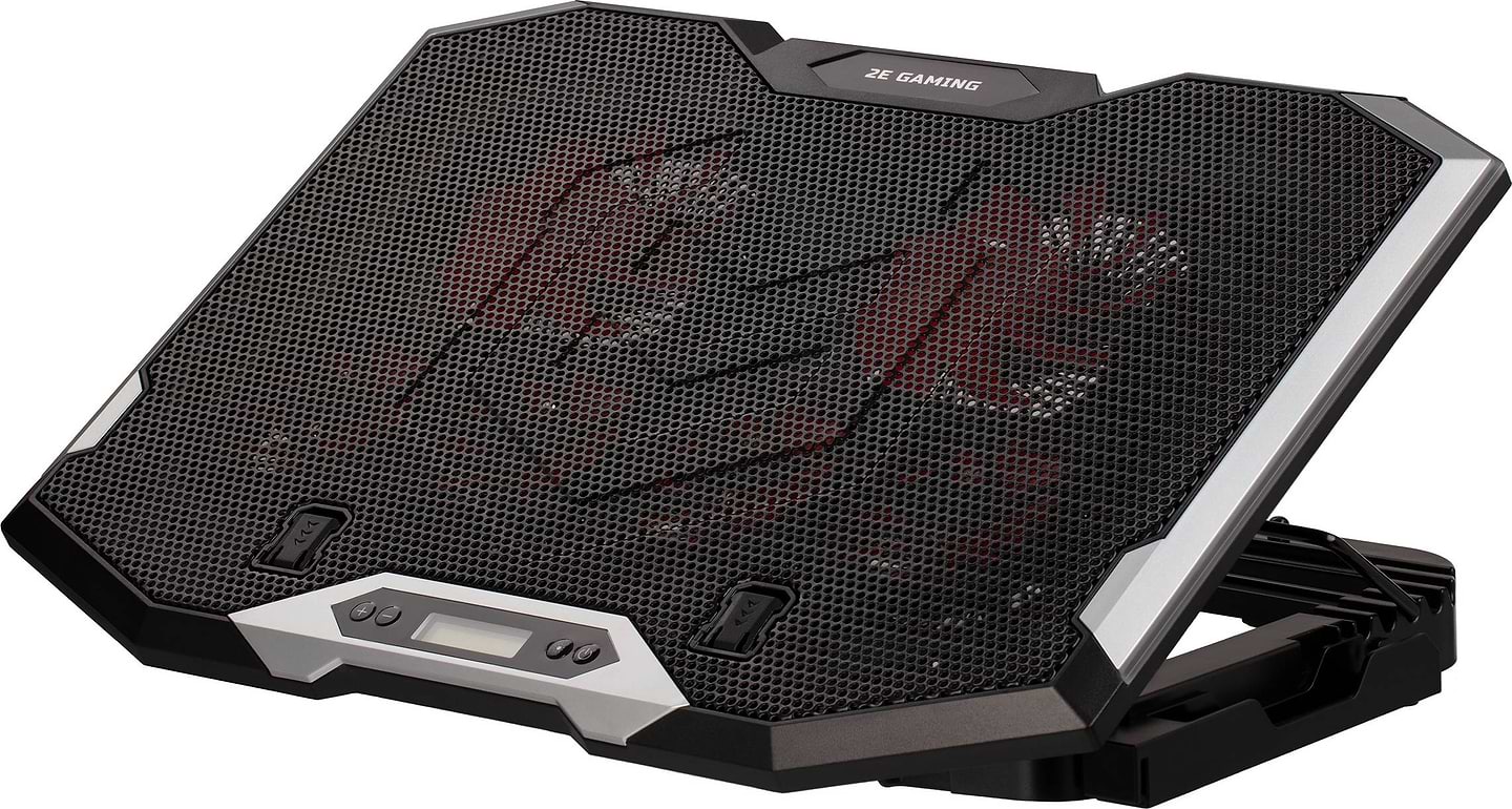 Подставка под ноутбук охлаждающая 2E Gaming 2E-CPG-004 Black - Фото 1