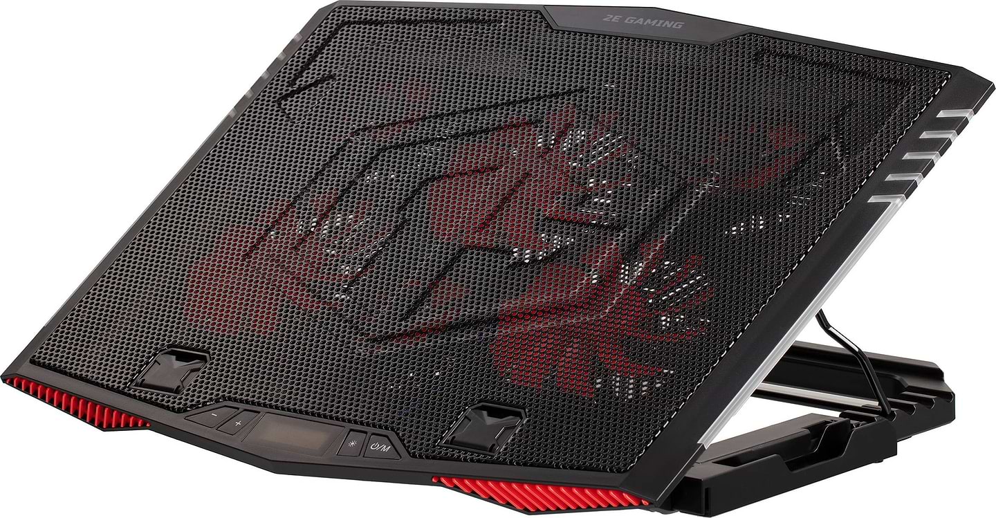 Підставка під ноутбук охолоджуюча 2E Gaming 2E-CPG-005 Black - Фото 1