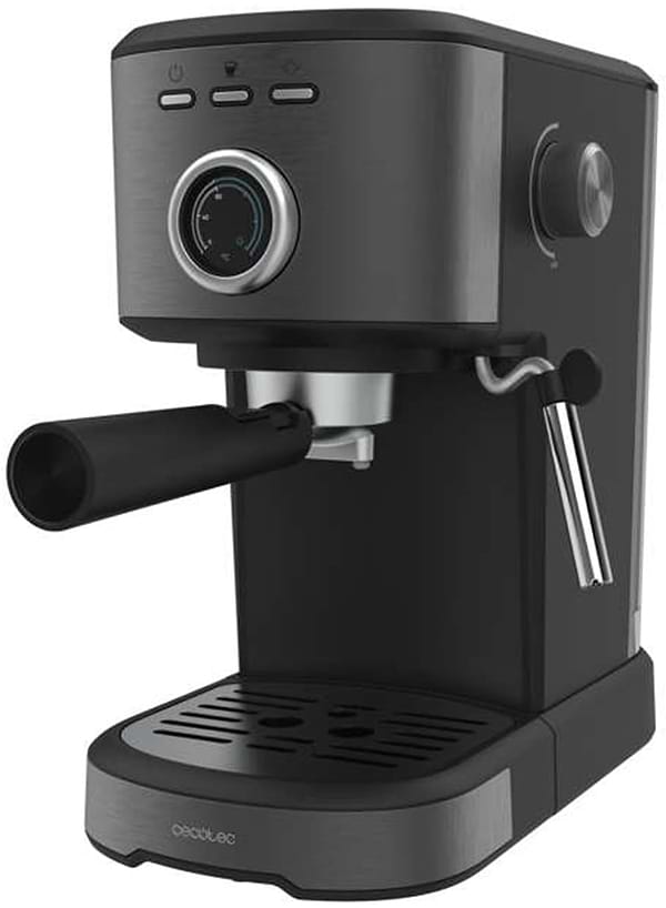 Фото - Уценка - Кофеварка рожковая Cecotec Power Espresso 20 Pecan Steel (CCTC-00275)