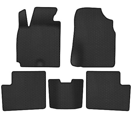 EVA коврики в салон авто EVAtech для Tiggo Chery 2006-2013 1 поколение SUV EU CR1554CV5RBB