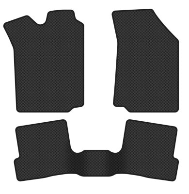 Фото - Коврики из экокожи в салон авто EVAtech ECO для Amulet Chery 2003-2014 1 поколение Liftback EU CR3553ZV3BBB